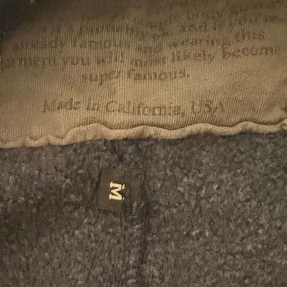 Aviator Nation Navy Track Pants with Pink Side Stripe - Picture 3 of 3